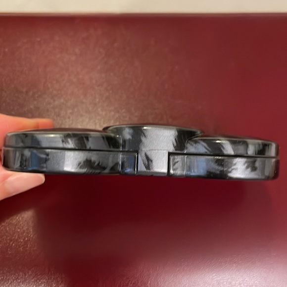 Y2K Hello Kitty Bow leopard print double mirror - Picture 3 of 9